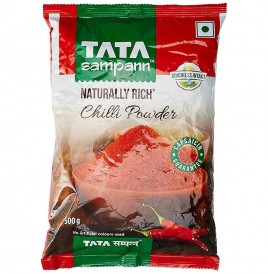 Tata Sampann Naturally Rich Chilli Powder   Pack  500 grams